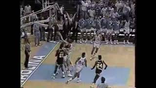 Highlights from 9 Iowa Hawkeyes  6 North Carolina Tar Heels Mens Basketball Controversy 171989 [upl. by Townsend469]