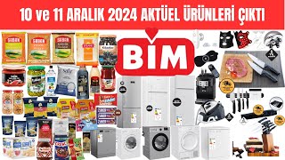 BİM 10 ve 11 ARALIK 2024 BİM İNDİRİMLERİ BİM AKTÜEL KAMPANYALARI [upl. by Inasah]