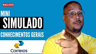 🚚 CORREIOS  MINI SIMULADO CONHECIMENTOS GERAIS 2024 [upl. by Scevo]