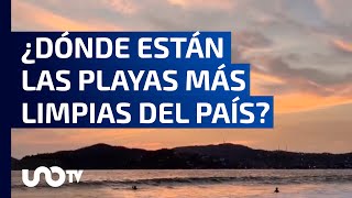 ¡Atención Estas son las playas más limpias en México [upl. by Adrianna596]