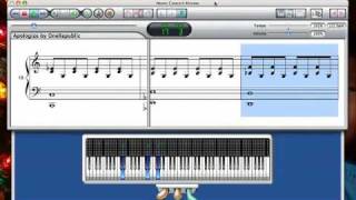 How to play Apologize by OneRepublic on Piano [upl. by Gaylene]