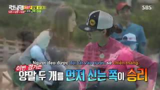 Running man Ep 306 ACE JI HYO VS GYEONG REE [upl. by Naasar]