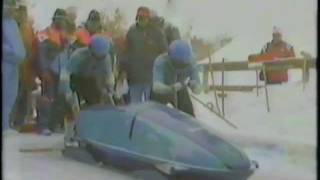 1984 Winter Olympics  Twoman Bobsled 2nd run  Part 2 [upl. by Anwahsat352]