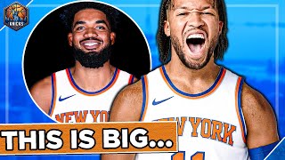 This has Knicks fans FIRED UP [upl. by Damha]