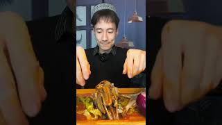 Spiced lambs head daily deliciious mukbang short [upl. by Ailemaj]