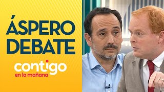 quot¡VIENE A DECIR MENTIRASquot El áspero debate de Rojo Edwards y Daniel Núñez en Contigo en la Mañana [upl. by Malcolm624]