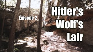 The Wolfs Lair Hitlers Hidden Hideout  Poland [upl. by Adialeda829]