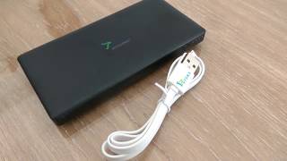 Syska Power Slice 100 10000 mAh power bankunboxing and review  lowest price power bank for mobile [upl. by Eerazed]