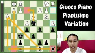 Giuoco Piano Game Pianissimo Variation  Me vs 2110 Rated Player in Chesscom [upl. by Yecats]