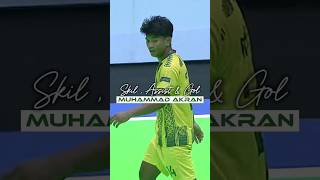 SKIL ASSIST amp GOL MUHAMMAD AKRAN 🤩🔥🔥 futsal futsaldunia futsalworld timnas [upl. by Clintock]