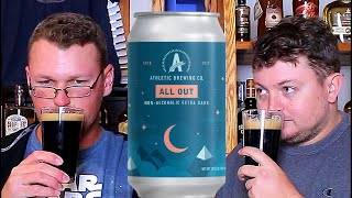 Athletic Brewing All Out Stout Review NonAlcoholic [upl. by Lairret295]