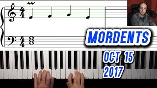 How to Play Mordents Live Stream October 15 2017 [upl. by Nageek]