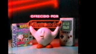 Kirby Nintendo Game Boy  Anuncio TV Nintendo en español  Antena 3 [upl. by Cleave]