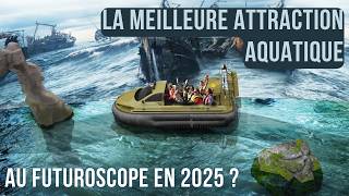 Pourquoi la nouveauté 2025 du FUTUROSCOPE va ÊTRE LATTRACTION de lannée  🌊 Mission Bermudes 🎢 [upl. by Adirf]