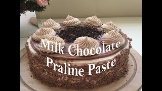 Yummy milk chocolate praline cake recipe how to make praline paste and praline sponge cake recipe [upl. by Teador]