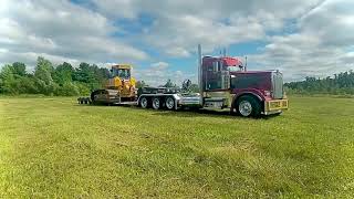 Micheals Pipeline equipment from Claysville Pa to Cazenovia NY [upl. by Odnama]