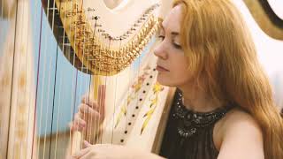 Катерина Бабочкина  Kathrin Butterfly  harp I Albeniz  Asturias Leyenda [upl. by Cheatham83]