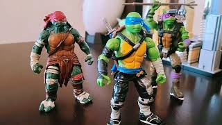 TMNT VS Shredder  Stop Motion [upl. by Roye14]