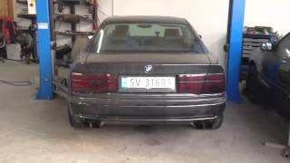 BMW 850 Exhaust sound with valves [upl. by Sarkaria]