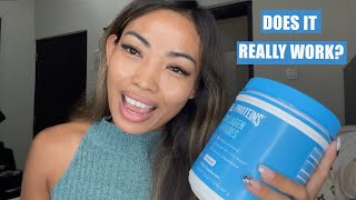 VITAL PROTEIN COLLAGEN PEPTIDES  10 DAYS HONEST REVIEW [upl. by Gilbye]