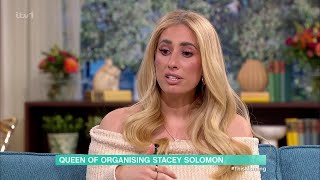 Stacey Solomon Sort Your Life Out Host On This Morning 15042024 [upl. by Clintock]