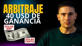 ARBITRAJE DOLAR MEP DOLAR CRIPTO  GUIA PASO A PASO [upl. by Fernald]