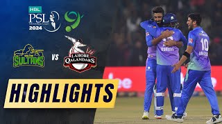 Multan Sultans vs Lahore Qalandars Match 14 Highlights  Psl Highlights 2024  Psl Highlights [upl. by Kcirad]