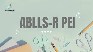 ABLLS R PEI [upl. by Aday295]