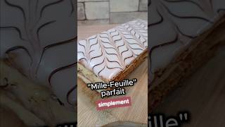 Recette Mille Feuille facile à la maison 👆ICI👆 version plus longue dans mes vidéos [upl. by Honora]