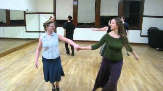 Scottish country dance class Seattle U district  Solway Sands b [upl. by Urdna53]