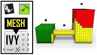 Grasshopper Ivy Mesh Segmentation [upl. by Lipski]