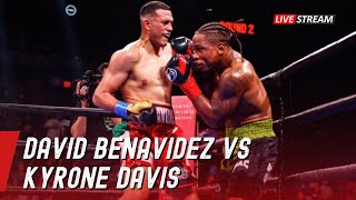 FULL FIGHT DAVID BENAVIDEZ VS KYRONE DAVIS  BOXING FIGHT HIGHLIGHTS [upl. by Jayme85]