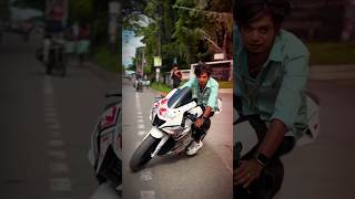 College student bike stunt issue Just miss la thappichen 😮‍💨 youtube shorts bike stunt [upl. by Pani]