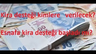 750 TL Kira Desteği Nasıl Alınır Kimler Başvurabilir [upl. by Leahcimnhoj]