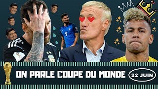 MESSI EN DEPRESSION DESCHAMPS AMOUREUX LE ROI NEYMAR  ON PARLE COUPE DU MONDE  22062018 [upl. by Niassuh]