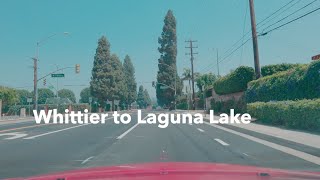 Long Drive Whittier to Laguna Lake 7524 [upl. by Gonagle818]