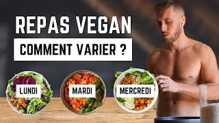 🌱 Comment varier au maximum ses repas vegan [upl. by Jamnis]