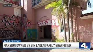 Bel Air mansion owned by Bin Laden family vandalized [upl. by Morgana860]