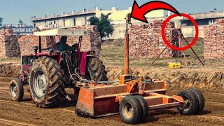 LEVEL UP Land Leveling Machine Setup with Massey Ferguson Tractor  ZKB Machines [upl. by Airdnola]