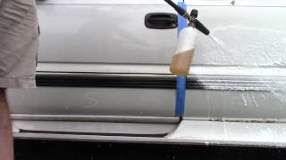 Foam Cannon Wash vs Traffic Film Remover  You Decide [upl. by Jezabella54]