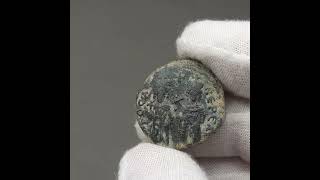 602610 Byzantine Empire Follis Phocas and Leontia 40 Nummi byzantineempire archaeology [upl. by Clemmie601]