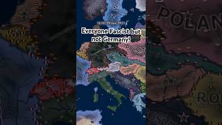 Everyone Goes Fascist but Germany  HOI4 Timelapse [upl. by Sivel]