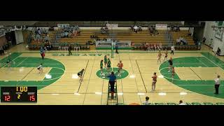 Pierre TF Riggs vs Sioux Falls Washington High School Girls Sophomore Volleyball [upl. by Mikal188]