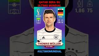 JUGADORES QUE POSIBLEMENTE QATAR SERA SU ULTIMO MUNDIAL PARTE 1 ULTIMOMUNDIAL panini qatar2022 [upl. by Adnaloy]