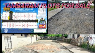 CMDA APPROVED PLOTS FOR SALES TAMBARAM CTO COLONY [upl. by Nnaesor]