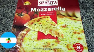 Sibarita Pizza a la Piedra de Mozzarella Supercongelada 470g  McCain  Muzzarella [upl. by Rovit267]