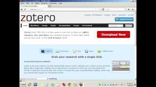 Tutorial Zotero en Firefox y Chrome [upl. by Earesed]