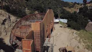 Dome Shaped Underground House Progress [upl. by Bollinger]