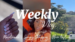 Weekly Vlog  Maintenance  Errands  Wine tasting [upl. by Llevram]