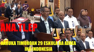 ANATL EP Hamutuk Ho FDCH Haruka TIMOROAN nain 29 eskola ba AEREA iha Nasaun INDONESIA [upl. by Elolcin]